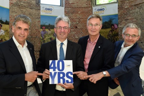 Friedhelm Boschert, David Woods, Günter Lenhart und Helmut Berg